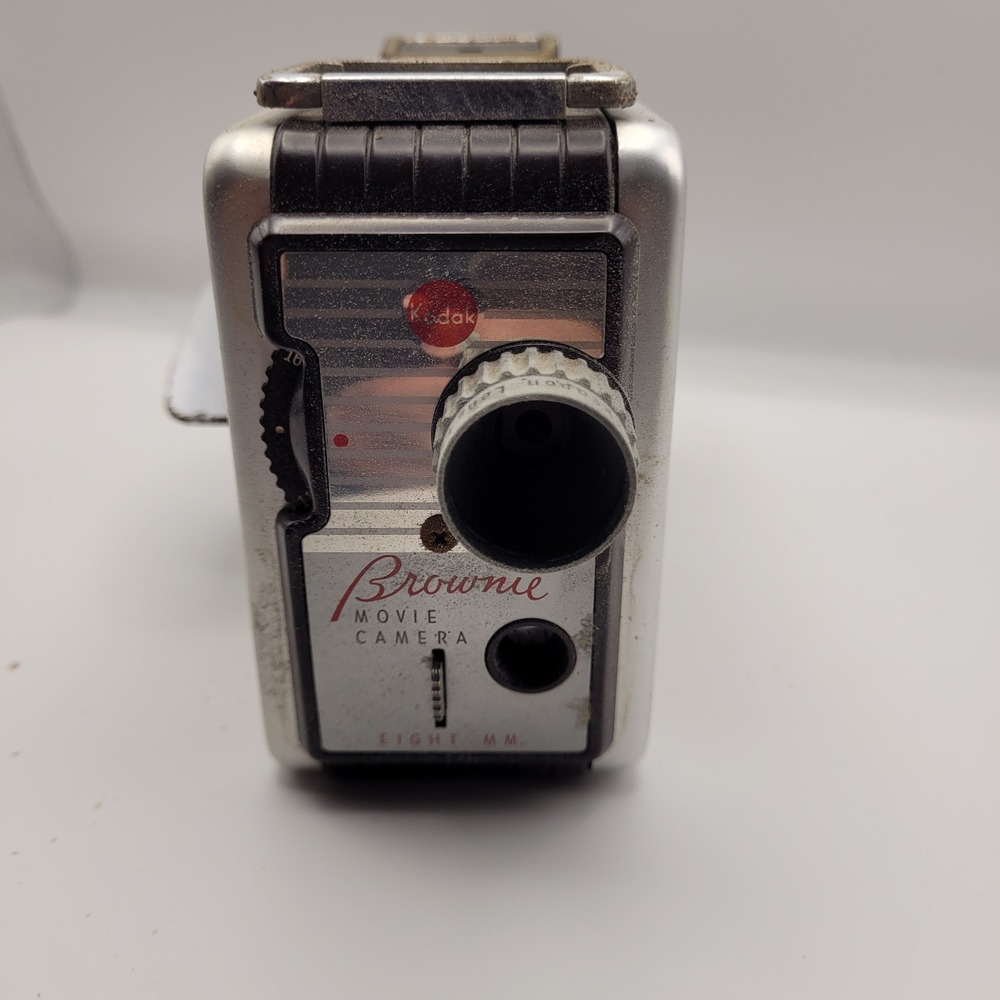Vintage Kodak Brownie Movie Camera Eight MM with Original Kodak Field Case